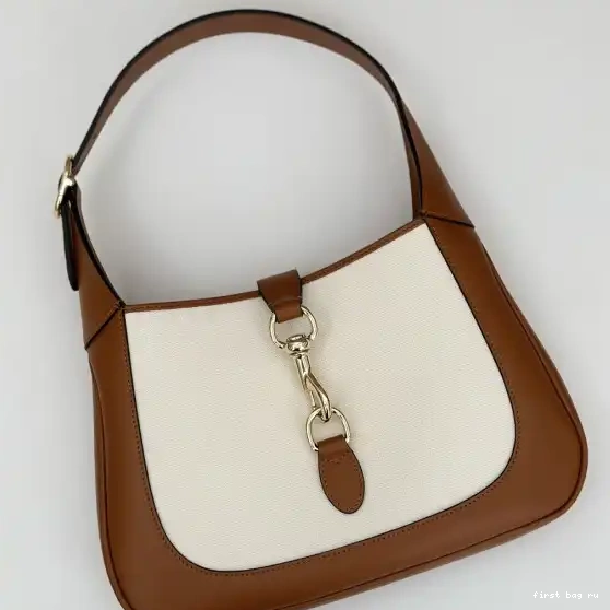 First bag ru SHOULDER JACKIE BAG-27.5*19*4CM GUCCI 1961 0521